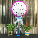 Fruit Foil Balloon Kit Stick Stand Base Pole Wedding Party Decor Pitaya