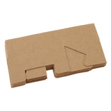 Maxbell Pack of 12 Map Style Candy Boxes With Jute Twine Wedding Birthday Party Favor