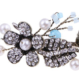 Women Hair Pin Rhinestone Pearl Hair Clips Bridal Accessories 60 x 40 x 40mm