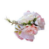 Max Bridal Wrist Corsage Bridesmaid Hand Flowers Wedding Party Prom Champagne