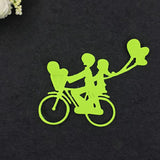 Maxbell Lovers With Bike Cutting Dies Stencils For DIY Embossing Paper Cards Craft