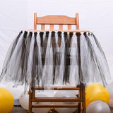 Max Lovely Tutu Skirt for High Chair Baby Shower Birthday Party Decorations