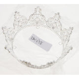 Max Women Girls Rhinestone Crystal Tiara Crown Wedding Hairband Accessory Silver