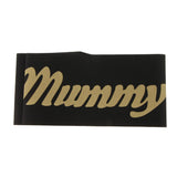 Mommy to be Stain Sash Baby Shower Gender Reveal Party Supplies Black Gold