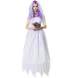 Max Halloween Zombie Ghost Bride Costume Dress Cosplay Halloween Fancy Dress
