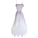 Max Halloween Zombie Ghost Bride Costume Dress Cosplay Halloween Fancy Dress