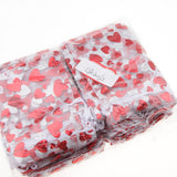 Max 100pcs Organza Love Heart Drawstring Gift Pouch Candy Bag Wedding Favor