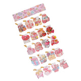 160 Pieces Bear Greeting Message Notes Card Hanging Gift Cards Party Supply