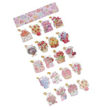 160 Pieces Flower Message Notes Card Hanging Gift Cards Wedding Party Favors