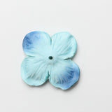 Max 500 Pieces Artificial Silk Rose Petals Wedding Flower Bicolor Blue