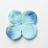 Max 500 Pieces Artificial Silk Rose Petals Wedding Flower Bicolor Blue