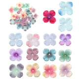 Max 500 Pieces Artificial Silk Rose Petals Wedding Flower Bicolor Blue