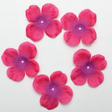 Max 500 Pieces Artificial Silk Rose Petals Wedding Flower Purple Red