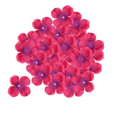 Max 500 Pieces Artificial Silk Rose Petals Wedding Flower Purple Red