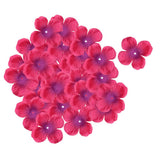 Max 500 Pieces Artificial Silk Rose Petals Wedding Flower Purple Red