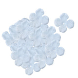 Max 500 Pieces Artificial Silk Rose Petals Wedding Flower Light blue