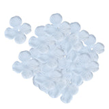 Max 500 Pieces Artificial Silk Rose Petals Wedding Flower Light blue
