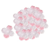 Max 500 Pieces Artificial Silk Rose Petals Wedding Flower Pink Champagne
