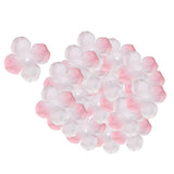 Max 500 Pieces Artificial Silk Rose Petals Wedding Flower Pink Champagne