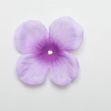 Max 500 Pieces Artificial Silk Rose Petals Wedding Flower Bicolor Purple