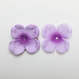 Max 500 Pieces Artificial Silk Rose Petals Wedding Flower Bicolor Purple