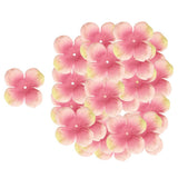 Max 500 Pieces Artificial Silk Rose Petals Wedding Flower Pink green