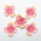 Max 500 Pieces Artificial Silk Rose Petals Wedding Flower Pink green