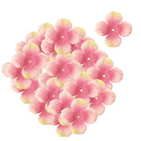 Max 500 Pieces Artificial Silk Rose Petals Wedding Flower Pink green