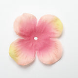Max 500 Pieces Artificial Silk Rose Petals Wedding Flower Pink green