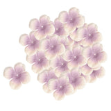 Max 500 Pieces Artificial Silk Rose Petals Wedding Flower Khaki purple