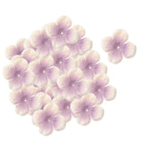 Max 500 Pieces Artificial Silk Rose Petals Wedding Flower Khaki purple