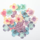 Max 500 Pieces Artificial Silk Rose Petals Wedding Flower Mixed Color