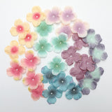 Max 500 Pieces Artificial Silk Rose Petals Wedding Flower Mixed Color