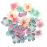 Max 500 Pieces Artificial Silk Rose Petals Wedding Flower Mixed Color
