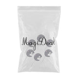 Max 6 Pieces Glitter Sleeping Moon Cake Topper Birthday Party Cupcake Picks