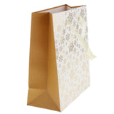 12pcs Christmas Snowflake Paper Gift Bags Handle Party Tote Bags Party Favor
