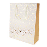 Max 6pcs Large Christmas Snowflake Deer Gift Bags Handle Tote Bags Party Favor