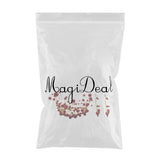 Maxbell Wedding Crown Bridal Tiaras with Earrings Red Pearl Headband for Women and Girls