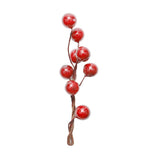 Max 3 Pieces Berry Holly Hairpins Woman Bridal Hair Sticks Wine Red