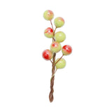 Max 3 Pieces Berry Holly Hairpins Woman Bridal Hair Sticks Green