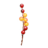 Max 3 Pieces Berry Holly Hairpins Woman Bridal Hair Sticks Wine Red and Orange