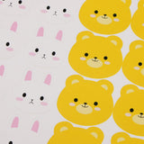 Max 10 x 24pcs Bear Bunny Sealing Stickers Envelope Card Paste DIY Craft Decor