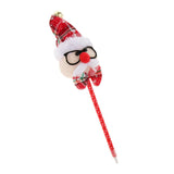 Creative Christmas Theme Ballpoint Ball Point Pen Toy Kids Gift Santa Claus