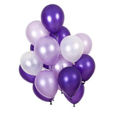 30 Pieces Latex Balloons Wedding Birthday Party Decor 12 Inch Purple