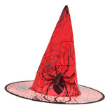 Funny Spider Halloween Witch Hat Kids Cap Cosplay Party Fancy Dress red