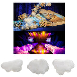 Artificial Cotton 3D Cloud Wedding Stage Aisle Main Road Decor 40 x 50 cm