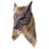 Max Latex Wolf Head Mask Animal Cosplay Fancy Dress Halloween Costume Prop