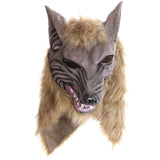 Max Latex Wolf Head Mask Animal Cosplay Fancy Dress Halloween Costume Prop