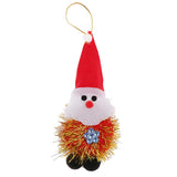 Christmas Santa Claus Doll Pendant Xmas Tree Hanging Decor Ornament Red