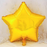 15pcs Set Star Love Heart Latex Confetti Balloon Sets Party Decor Gold